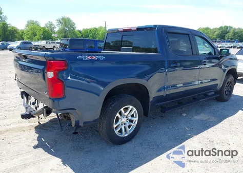 2020 Chevrolet Silverado 1500 4Wd Short Bed Lt из США, поврежденный, VIN 3GCUYDED7LG406452